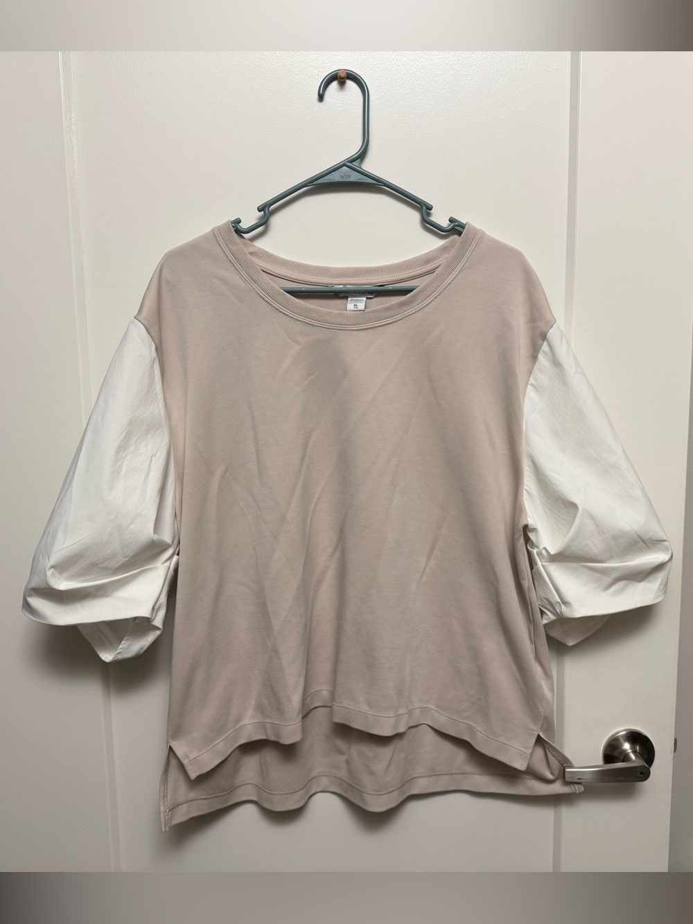 Athleta Harlow Hybrid Tee - Abalone - Size XL